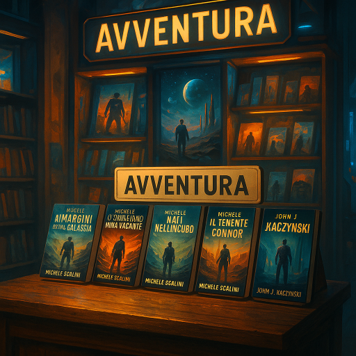 Collana "Avventura" di Michele Scalini: dove la fantascienza incontra l'azione